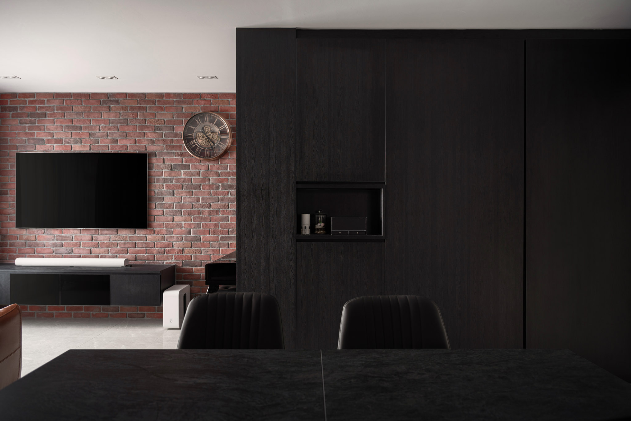 Industrial, Modern Design - Living Room - HDB 4 Room - Design by The Alchemists Design