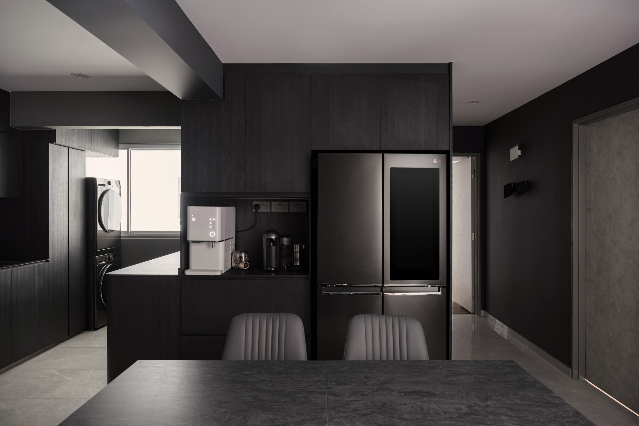 Industrial, Modern Design - Dining Room - HDB 4 Room - Design by The Alchemists Design