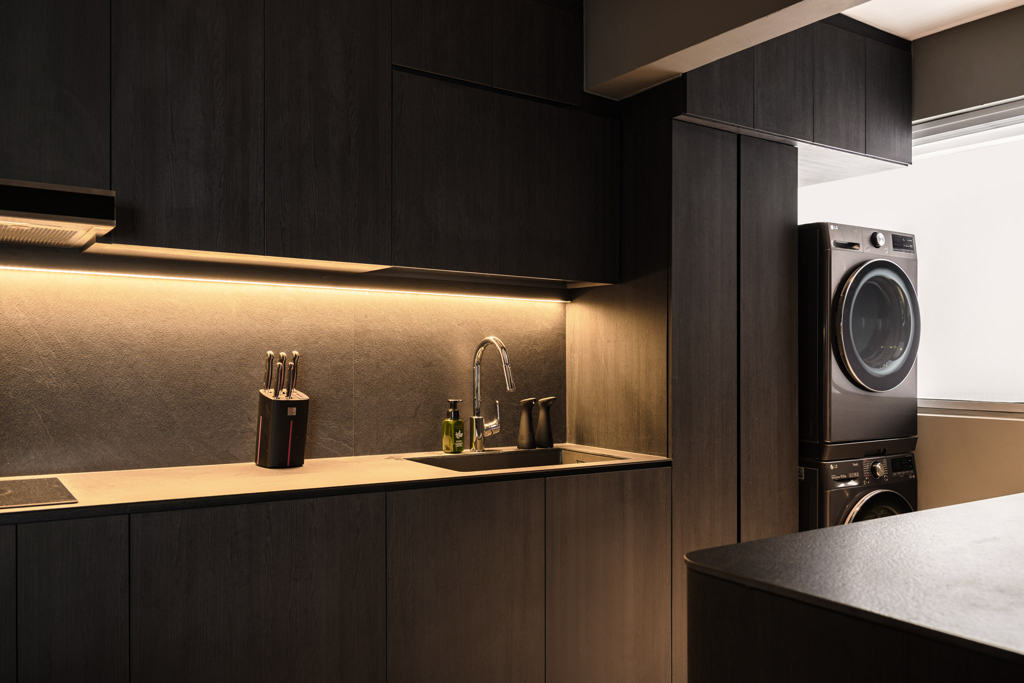 Industrial, Modern Design - Kitchen - HDB 4 Room - Design by The Alchemists Design