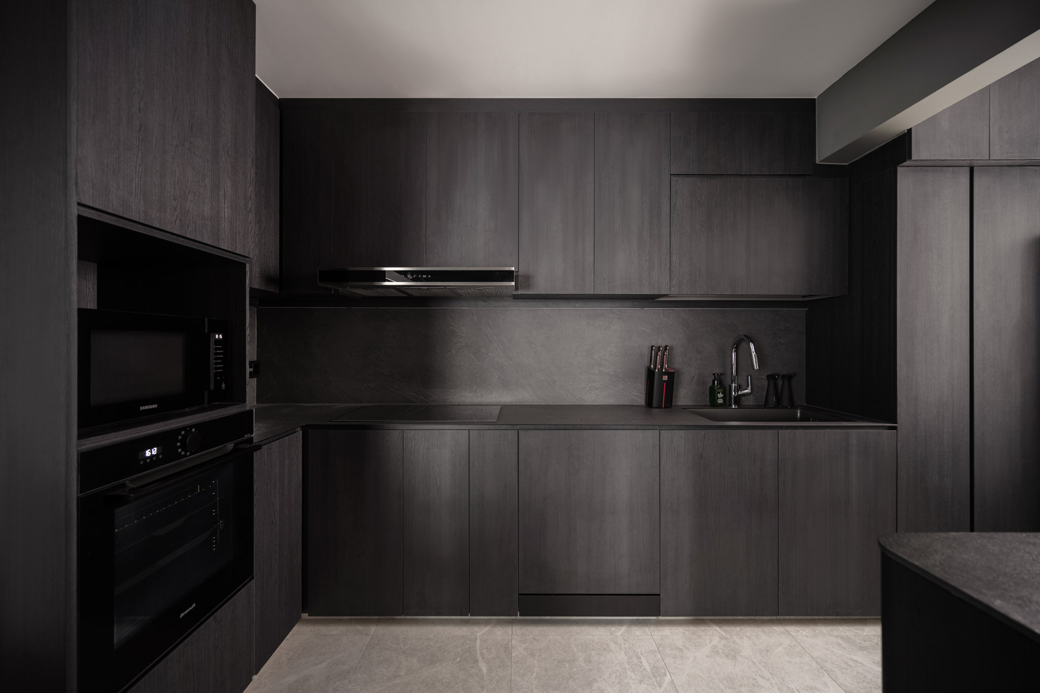 Industrial, Modern Design - Kitchen - HDB 4 Room - Design by The Alchemists Design