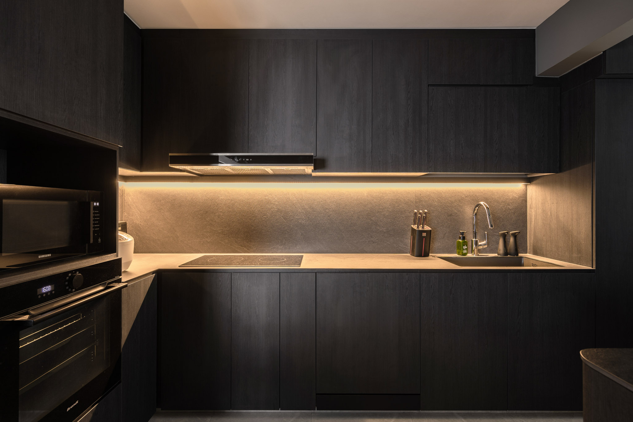 Industrial, Modern Design - Kitchen - HDB 4 Room - Design by The Alchemists Design
