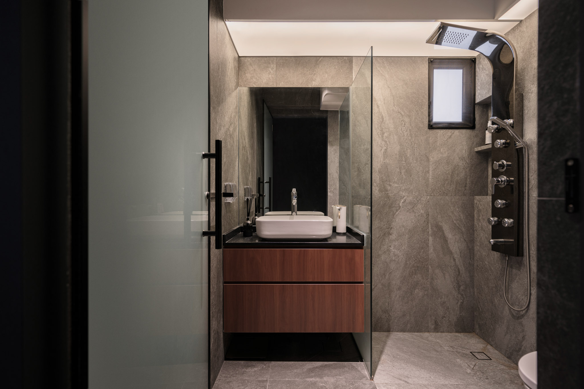 Industrial, Modern Design - Bathroom - HDB 4 Room - Design by The Alchemists Design