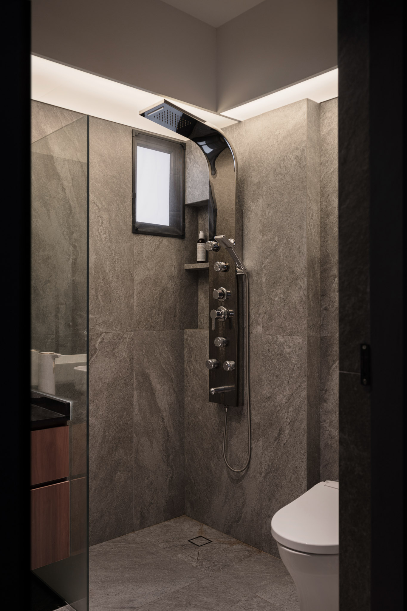 Industrial, Modern Design - Bathroom - HDB 4 Room - Design by The Alchemists Design