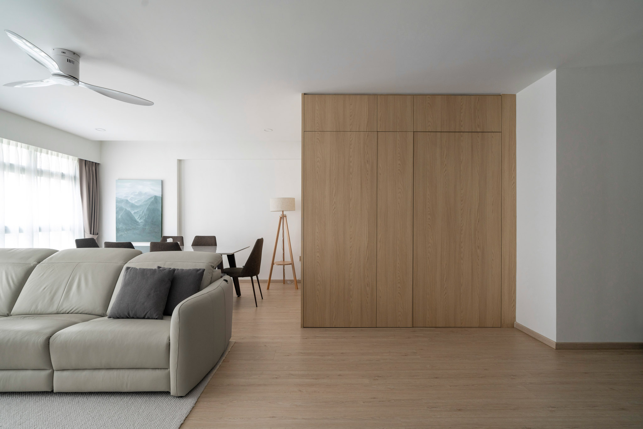 Minimalist, Modern, Scandinavian Design - Living Room - HDB 5 Room - Design by The Alchemists Design