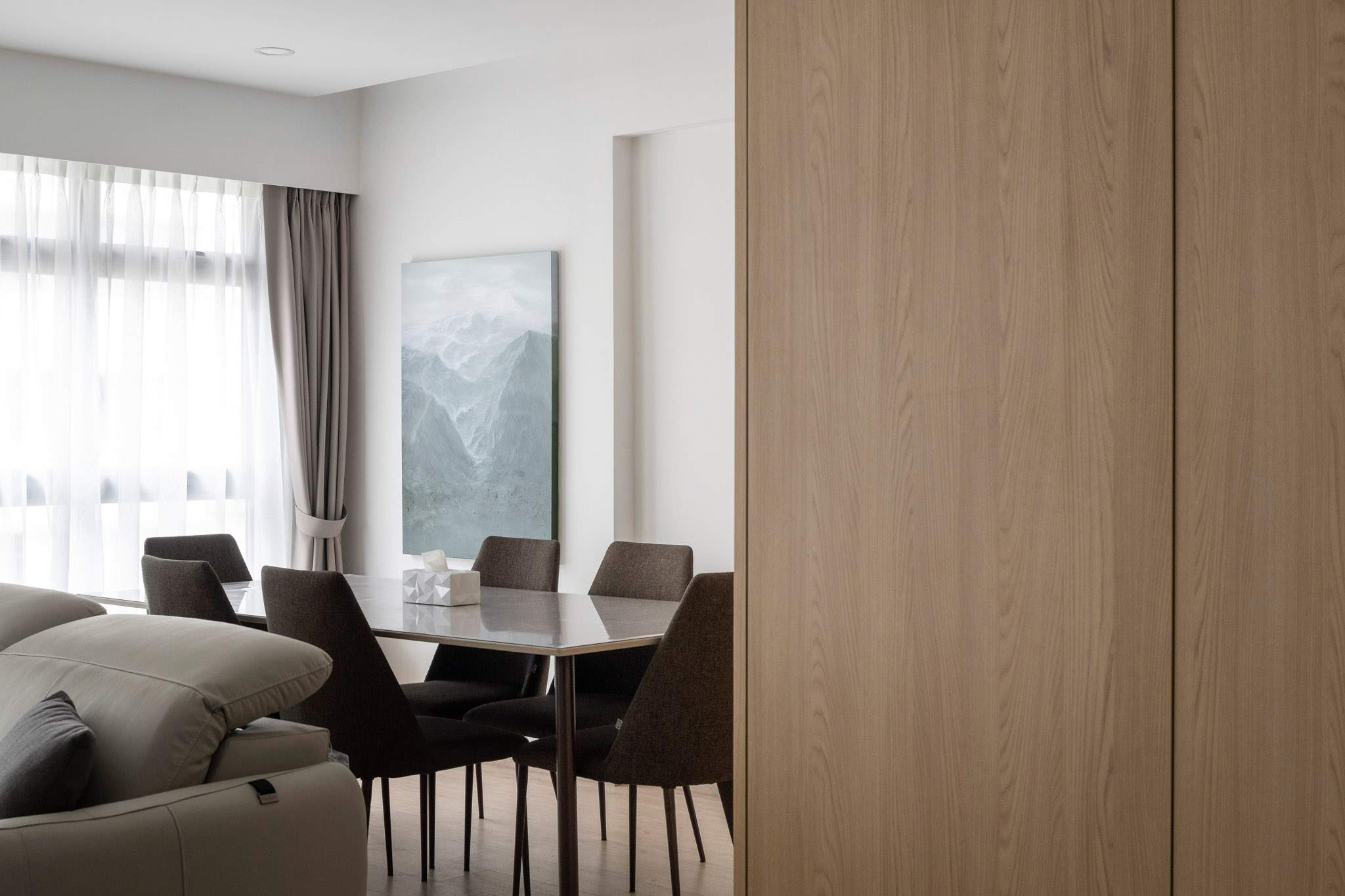 Minimalist, Modern, Scandinavian Design - Dining Room - HDB 5 Room - Design by The Alchemists Design