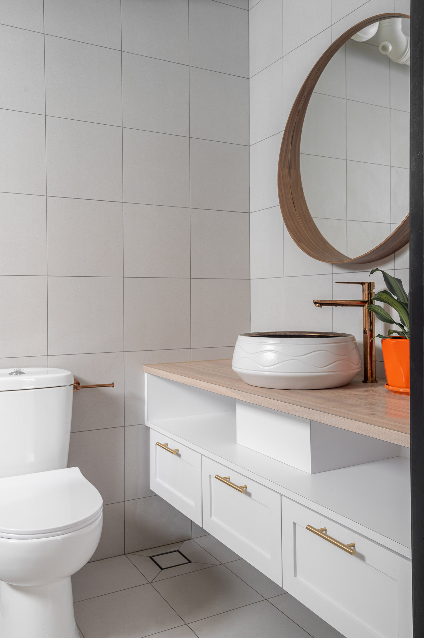 Eclectic, Others, Rustic Design - Bathroom - HDB Executive Apartment - Design by The Alchemists Design
