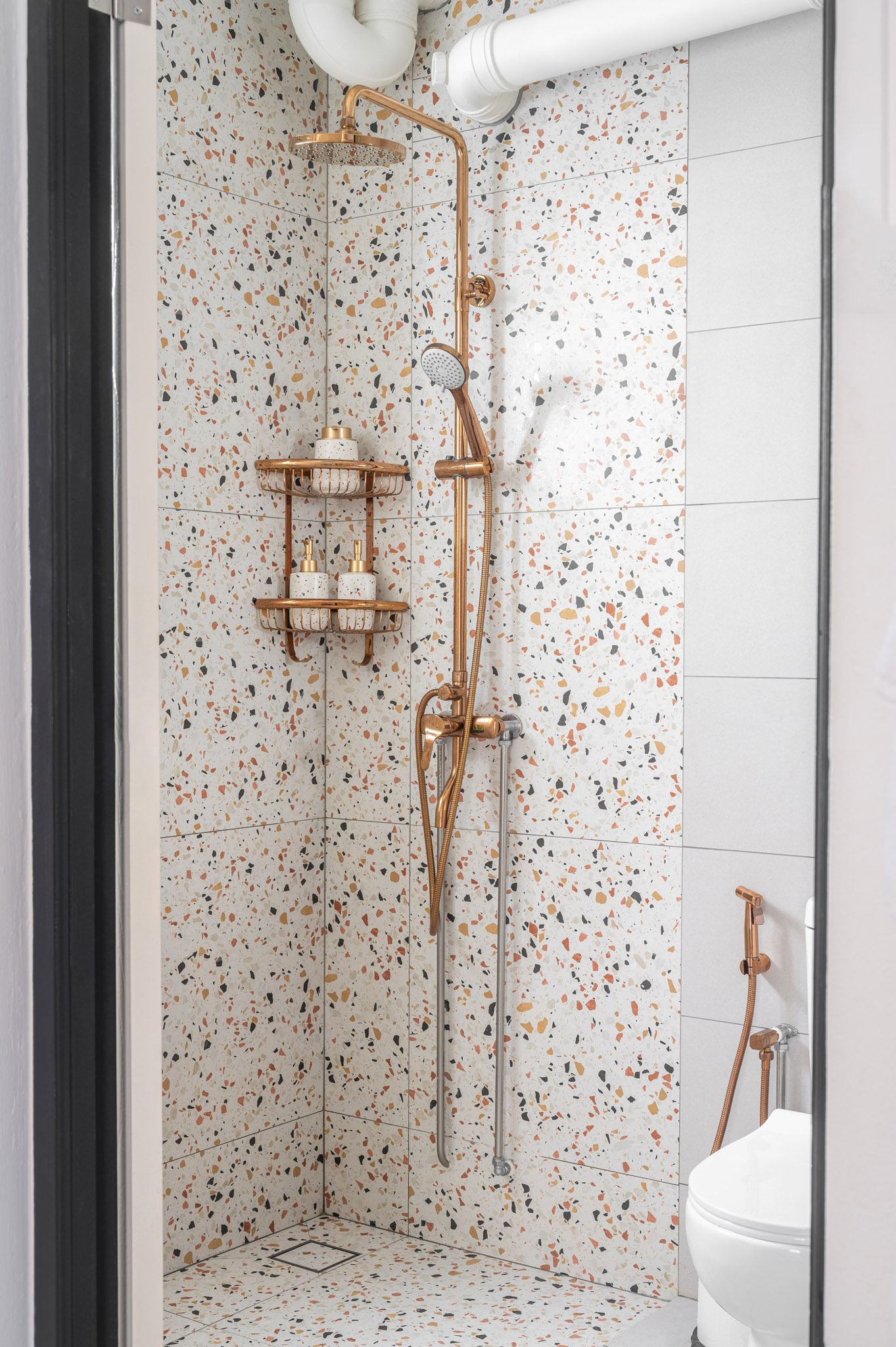 Eclectic, Others, Rustic Design - Bathroom - HDB Executive Apartment - Design by The Alchemists Design
