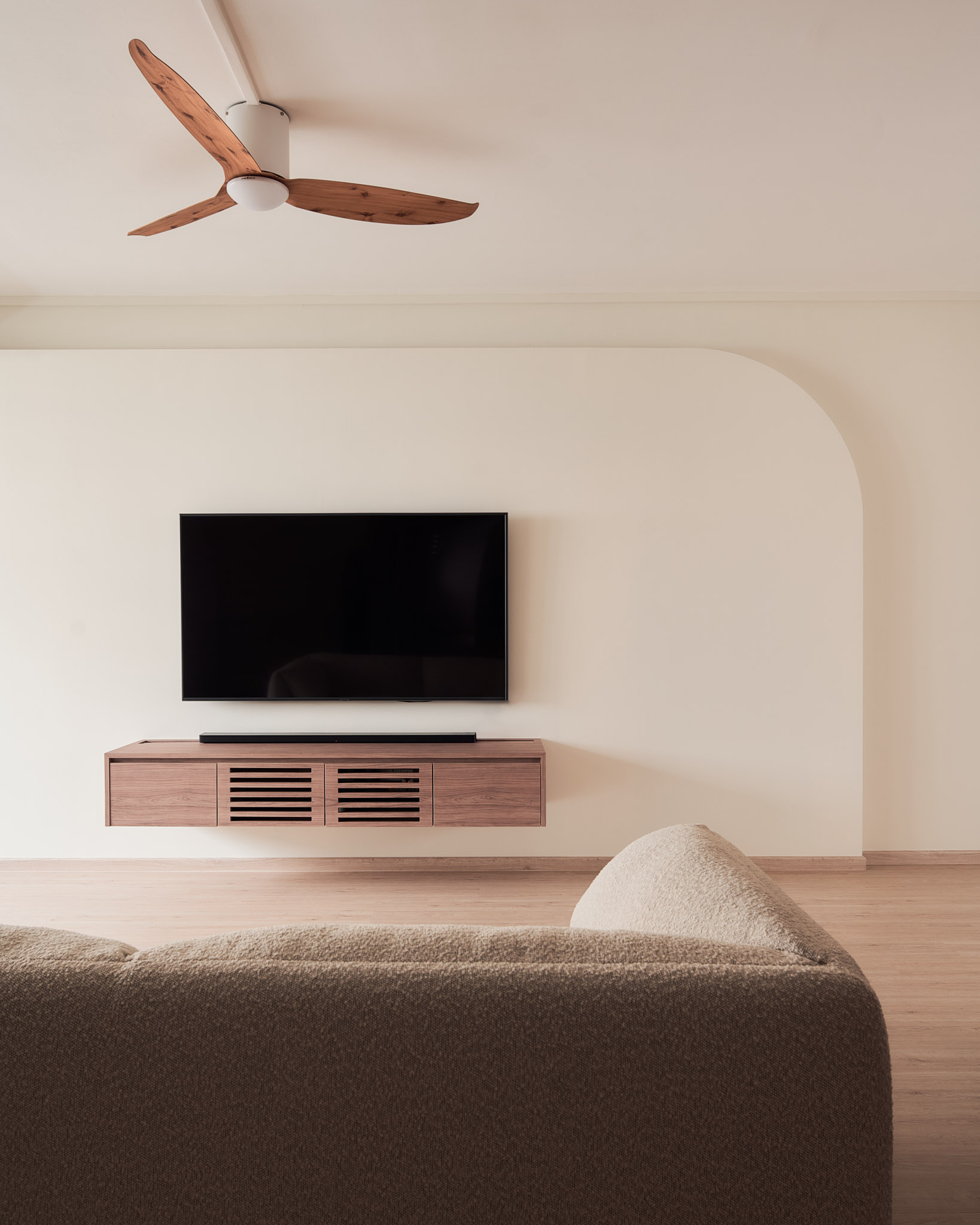Minimalist, Modern, Scandinavian Design - Living Room - HDB Executive Apartment - Design by The Alchemists Design