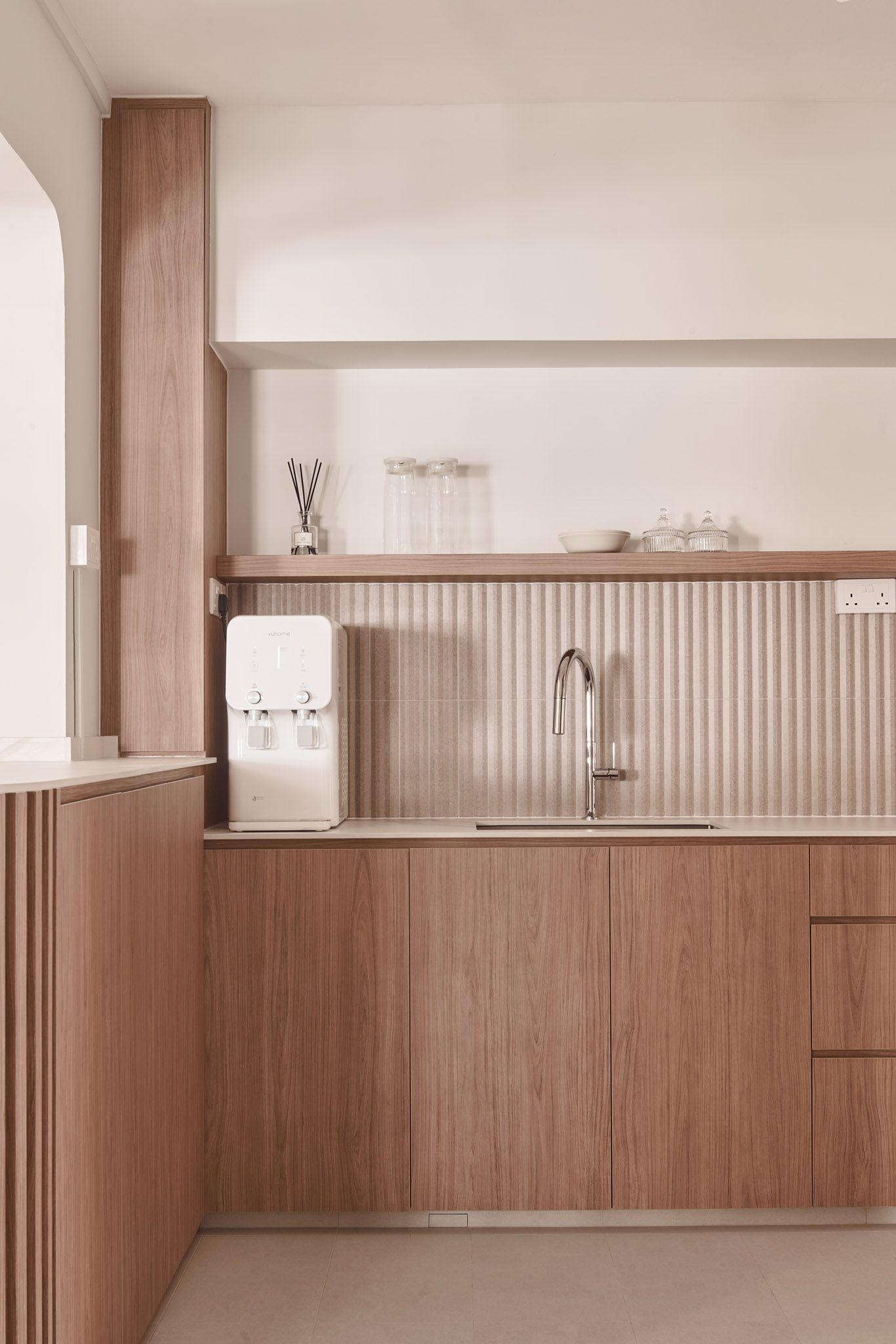 Minimalist, Modern, Scandinavian Design - Kitchen - HDB Executive Apartment - Design by The Alchemists Design