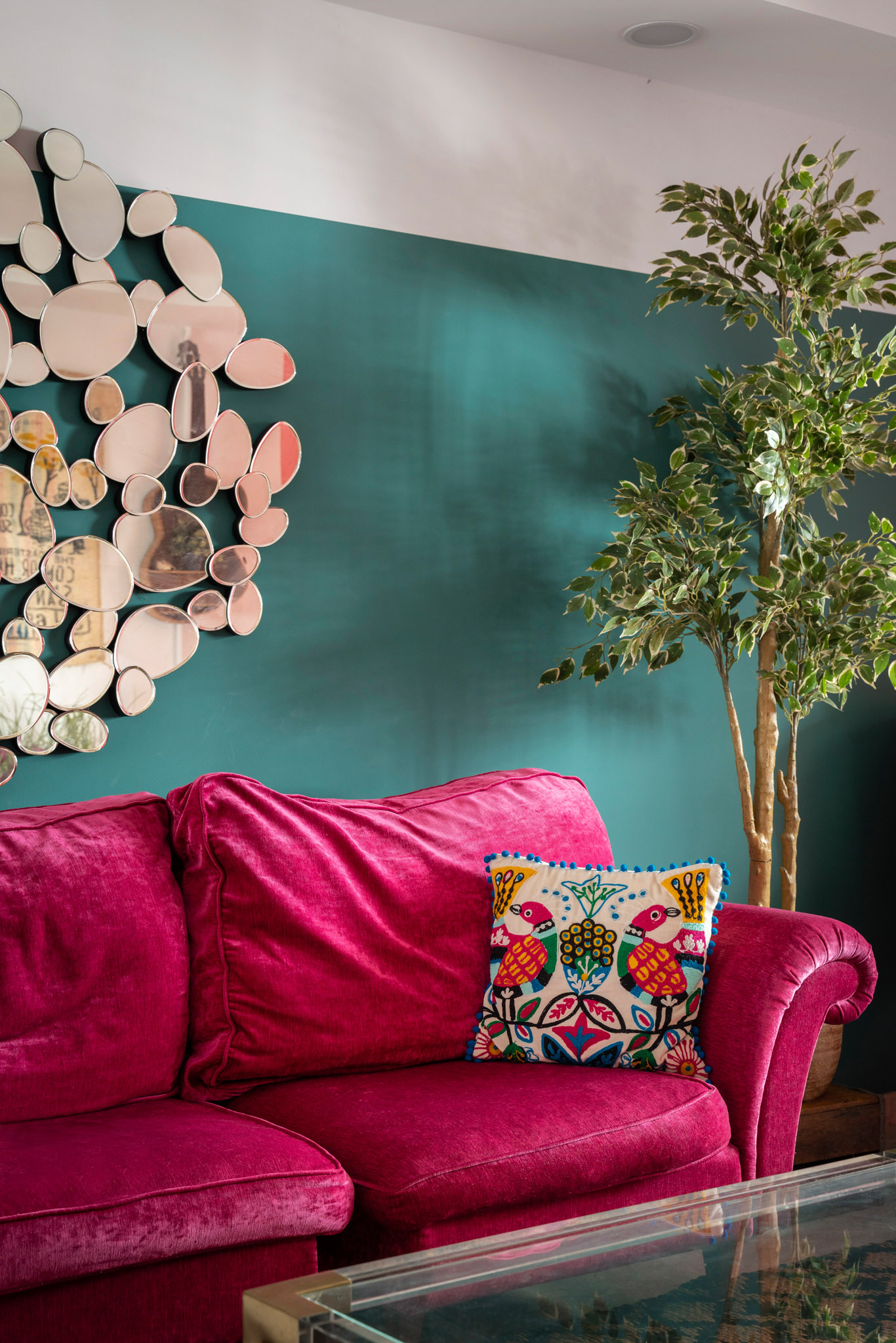 Retro, Vintage Design - Living Room - HDB 5 Room - Design by The Alchemists Design