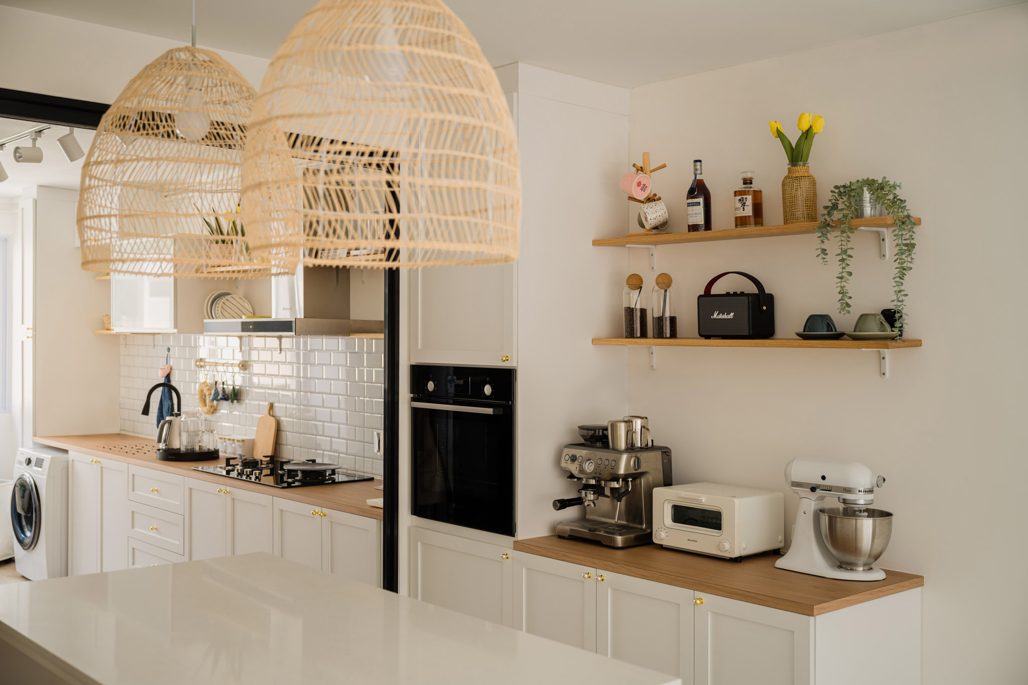 Modern, Resort, Scandinavian Design - Dining Room - HDB 5 Room - Design by The Alchemists Design
