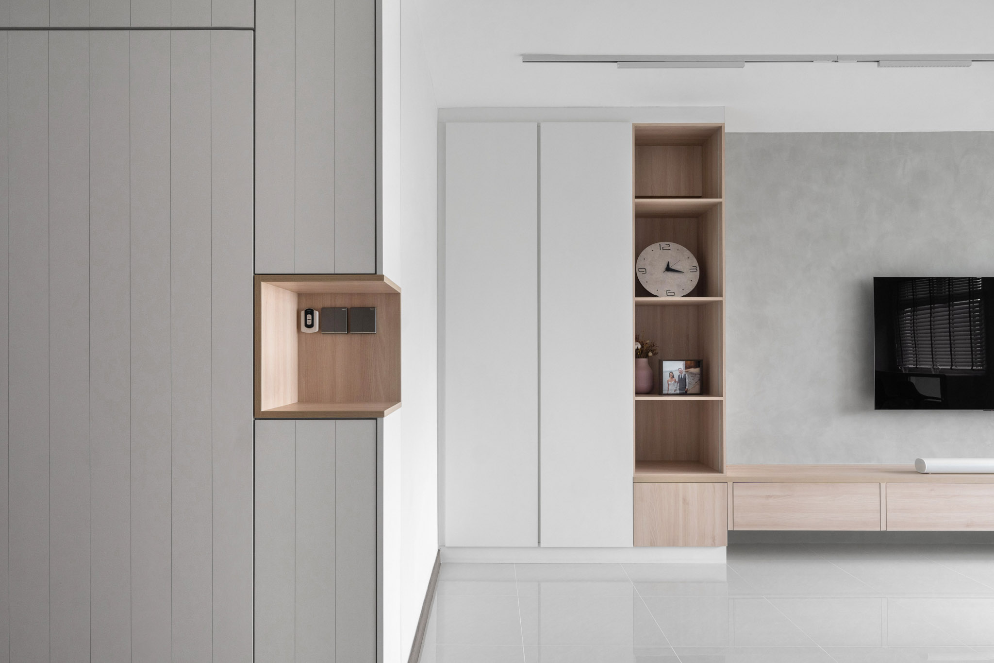 Minimalist, Modern, Scandinavian Design - Living Room - HDB 5 Room - Design by The Alchemists Design