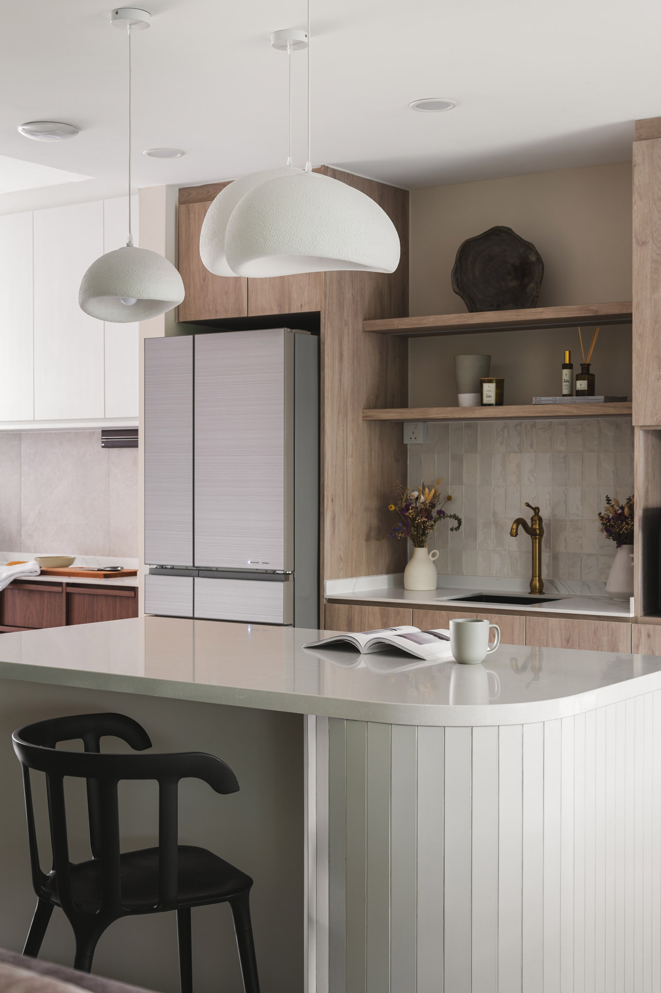 Minimalist, Modern, Rustic Design - Kitchen - HDB 5 Room - Design by The Alchemists Design