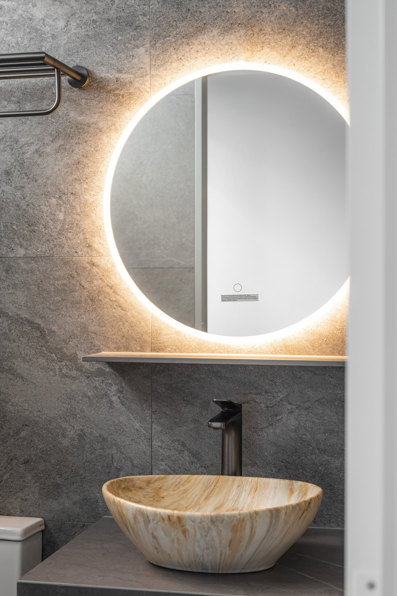 Minimalist, Modern, Rustic Design - Bathroom - HDB 5 Room - Design by The Alchemists Design