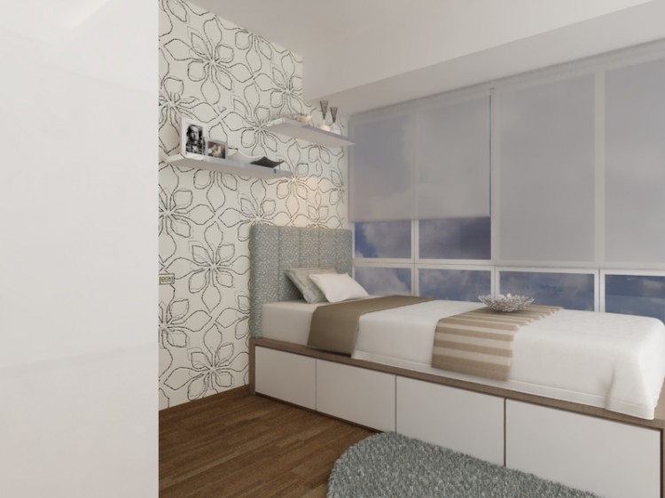 Contemporary, Eclectic Design - Bedroom - Condominium - Design by The Creative Formation Pte Ltd