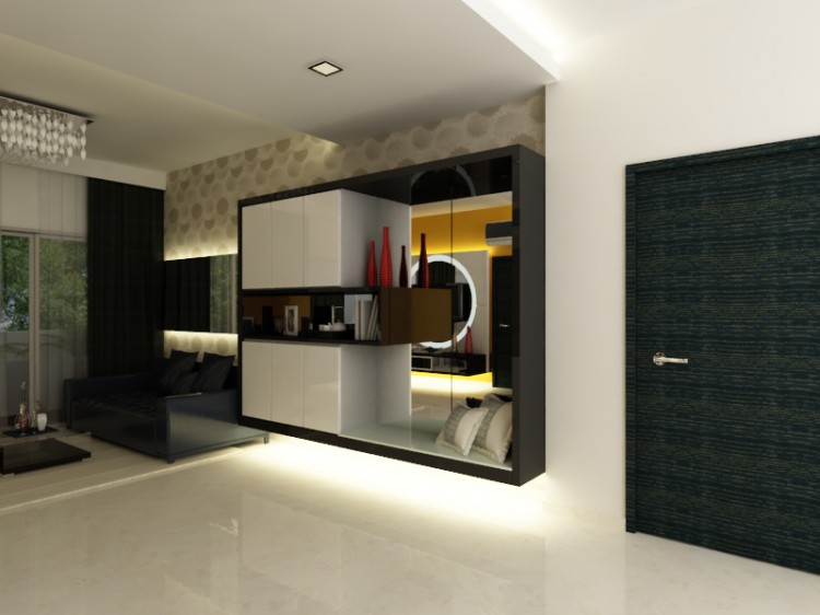 Contemporary, Eclectic Design - Living Room - Condominium - Design by The Creative Formation Pte Ltd