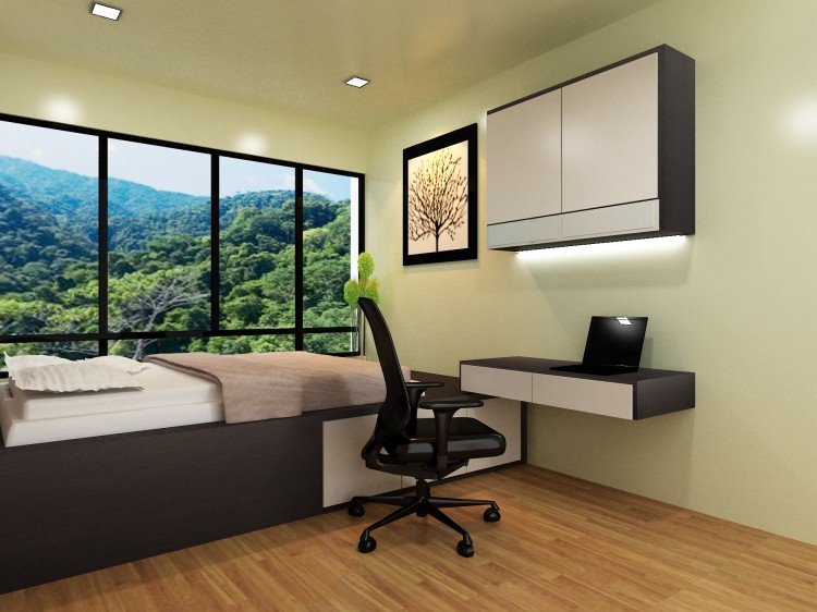 Contemporary, Minimalist Design - Bedroom - Condominium - Design by The Creative Formation Pte Ltd
