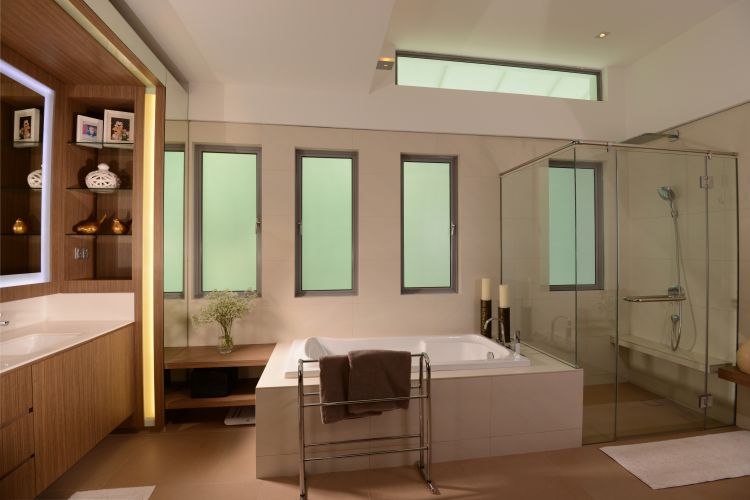 Contemporary, Country, Rustic Design - Bathroom - Landed House - Design by The Design Ministry Pte Ltd