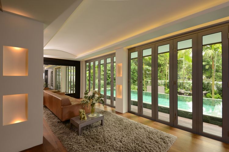 Contemporary, Country, Rustic Design - Living Room - Landed House - Design by The Design Ministry Pte Ltd