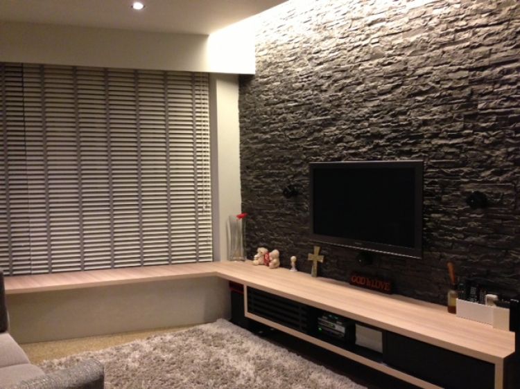 Contemporary, Modern Design - Living Room - HDB 5 Room - Design by The Interarch Design Pte Ltd