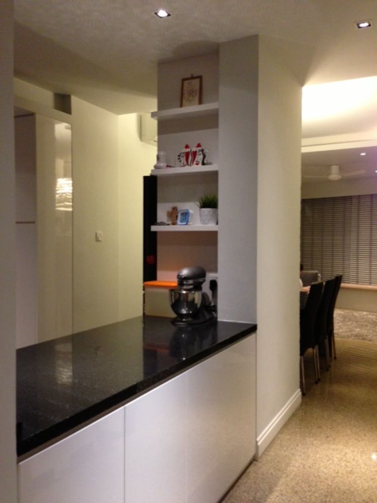 Contemporary, Modern Design - Kitchen - HDB 5 Room - Design by The Interarch Design Pte Ltd
