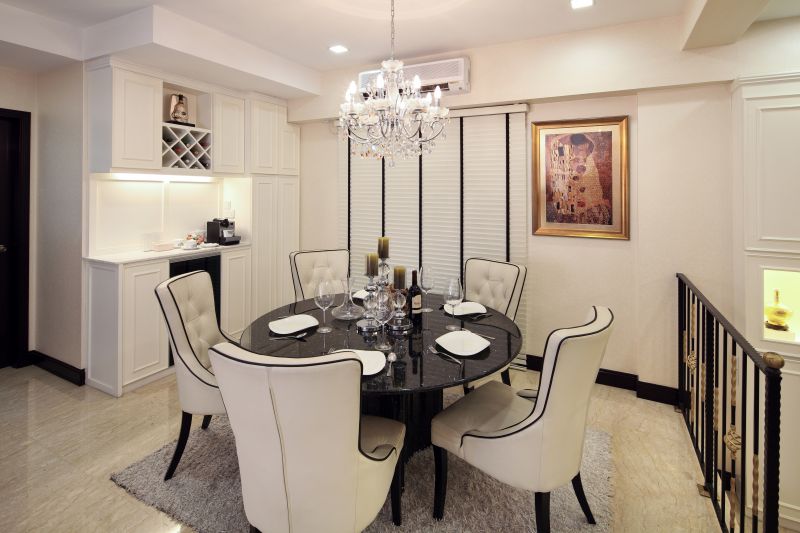 Modern, Victorian Design - Dining Room - Landed House - Design by The Interior Place Pte Ltd