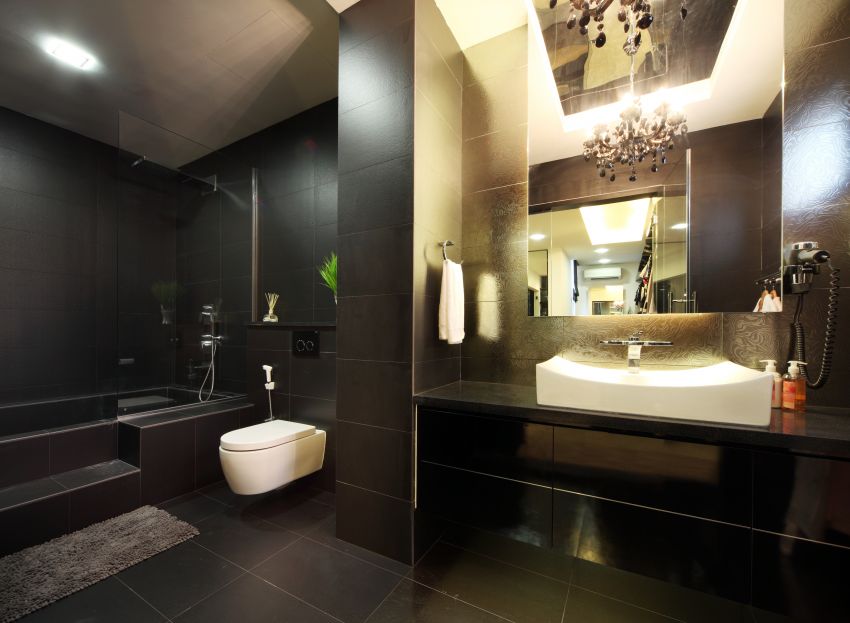 Modern Design - Bathroom - Landed House - Design by The Interior Place Pte Ltd