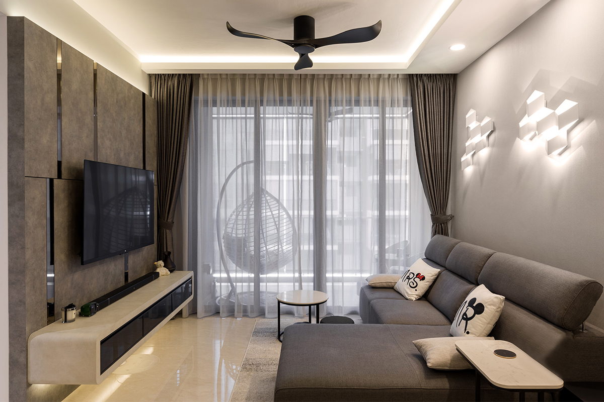 Modern Design - Living Room - Condominium - Design by The Interior Place Pte Ltd