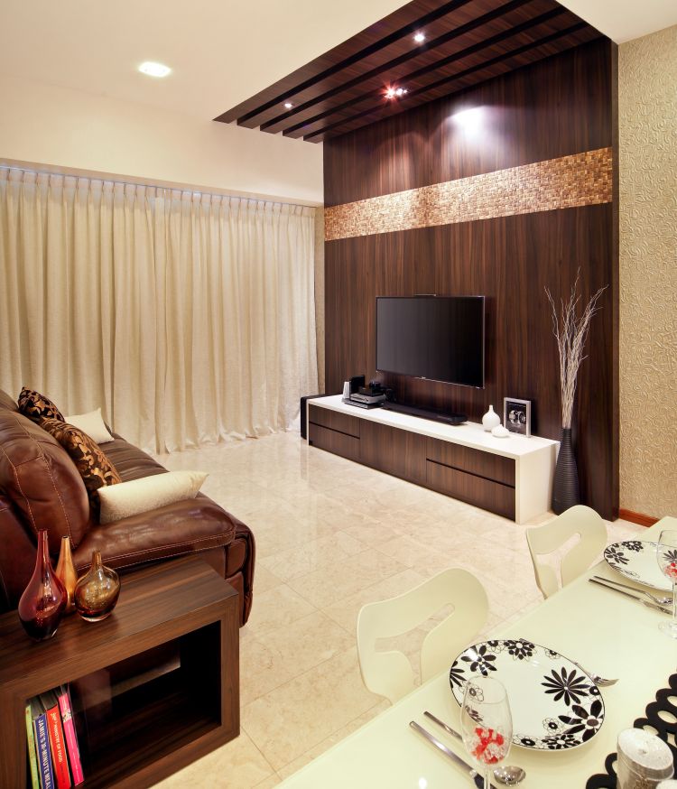 Contemporary, Eclectic, Modern Design - Living Room - Condominium - Design by The Interior Place Pte Ltd