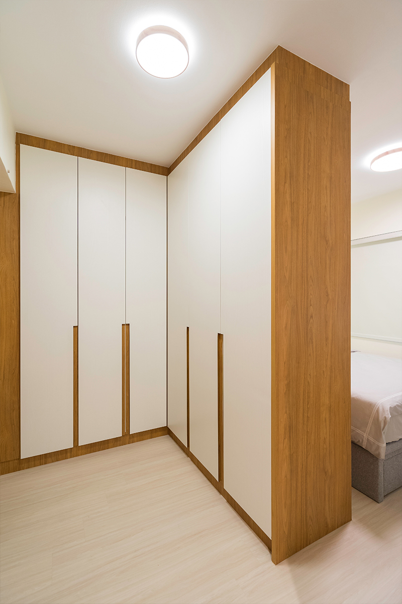 Minimalist, Modern Design - Bedroom - HDB 4 Room - Design by The Interior Place Pte Ltd
