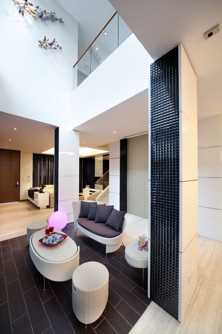 Contemporary, Modern, Resort Design - Living Room - Landed House - Design by The Interior Place Pte Ltd