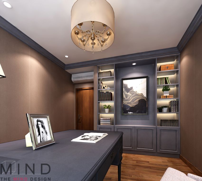 Classical, Contemporary, Modern Design - Study Room - Condominium - Design by The Mind Design Pte Ltd