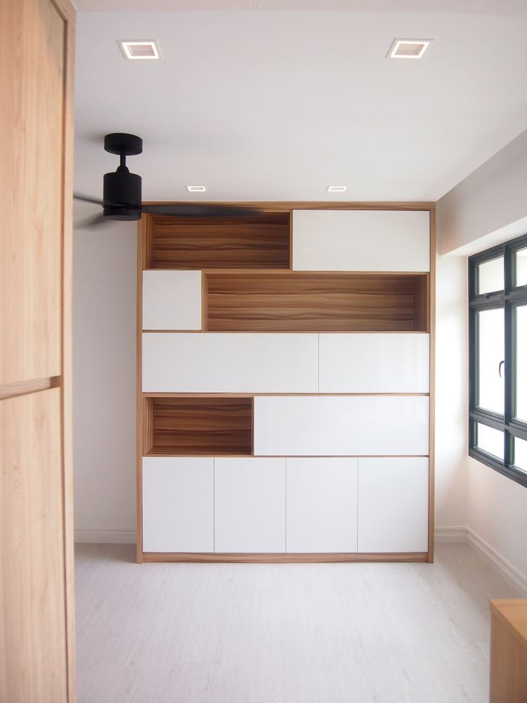 Minimalist, Scandinavian Design - Entertainment Room - HDB 4 Room - Design by The Minimalist Society Pte Ltd