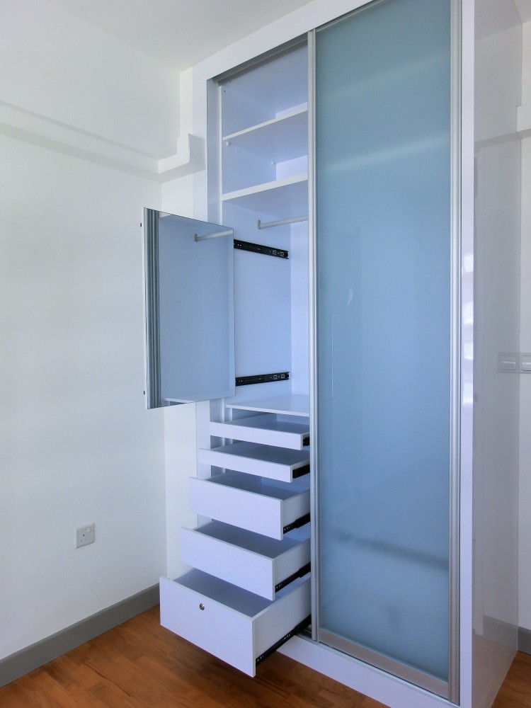 Minimalist, Modern Design - Bedroom - HDB 4 Room - Design by The Minimalist Society Pte Ltd