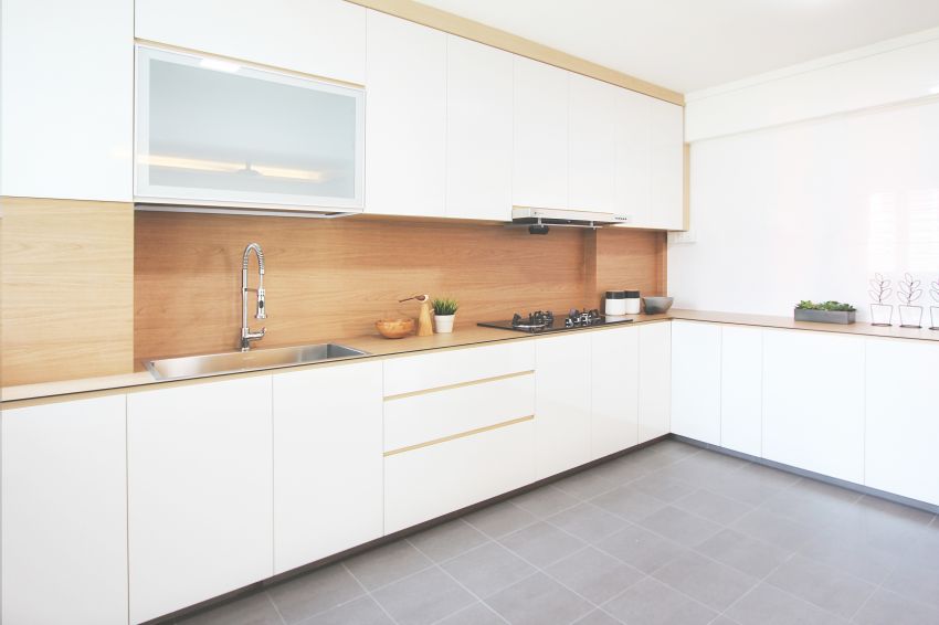 Modern, Scandinavian Design - Kitchen - HDB 5 Room - Design by The Minimalist Society Pte Ltd