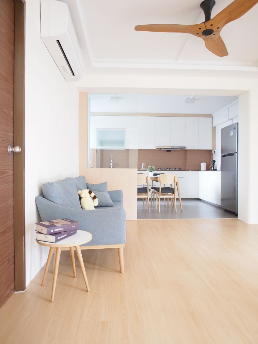 Modern, Scandinavian Design - Living Room - HDB 5 Room - Design by The Minimalist Society Pte Ltd