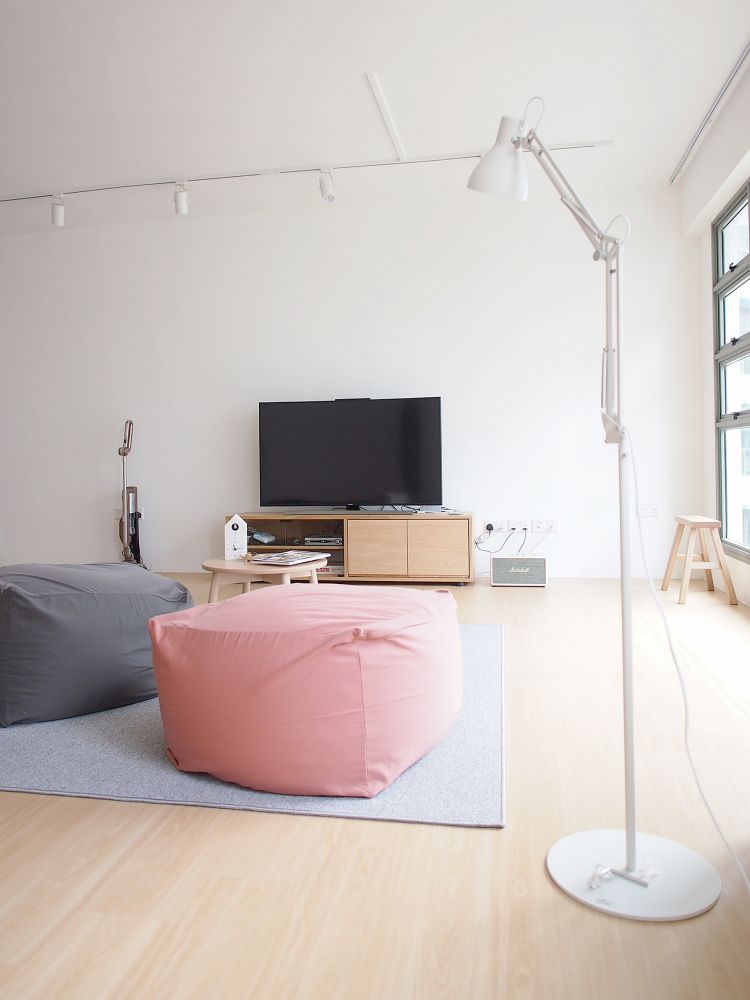 Minimalist, Scandinavian Design - Living Room - HDB 5 Room - Design by The Minimalist Society Pte Ltd
