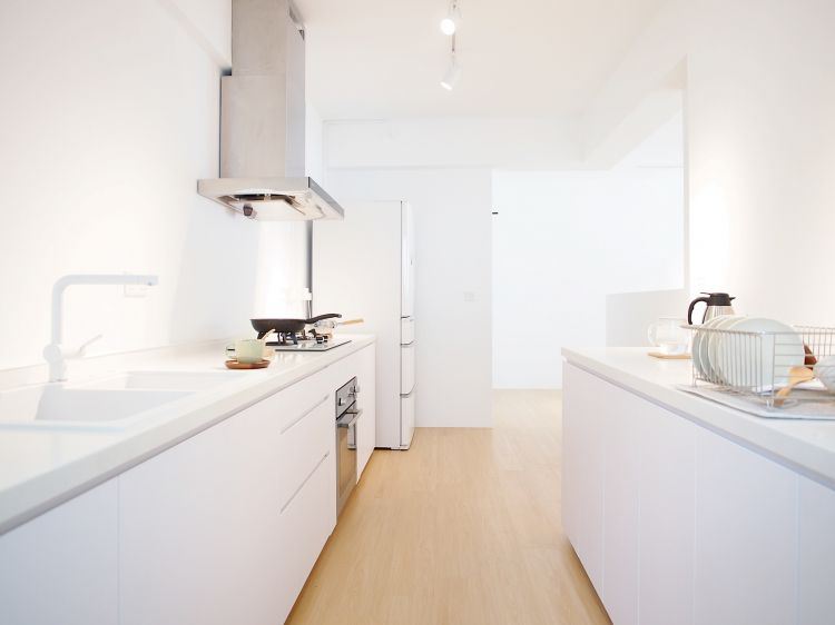Minimalist, Scandinavian Design - Kitchen - HDB 5 Room - Design by The Minimalist Society Pte Ltd