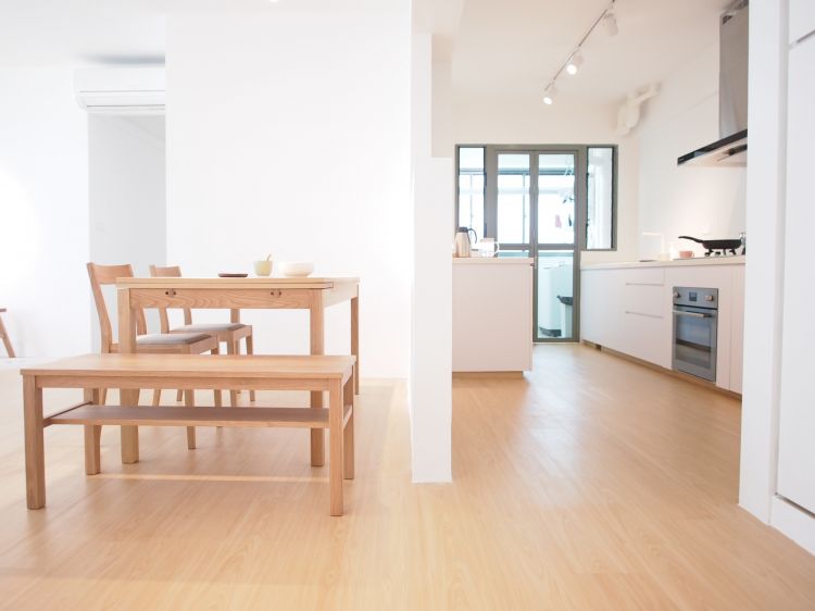 Minimalist, Scandinavian Design - Dining Room - HDB 5 Room - Design by The Minimalist Society Pte Ltd
