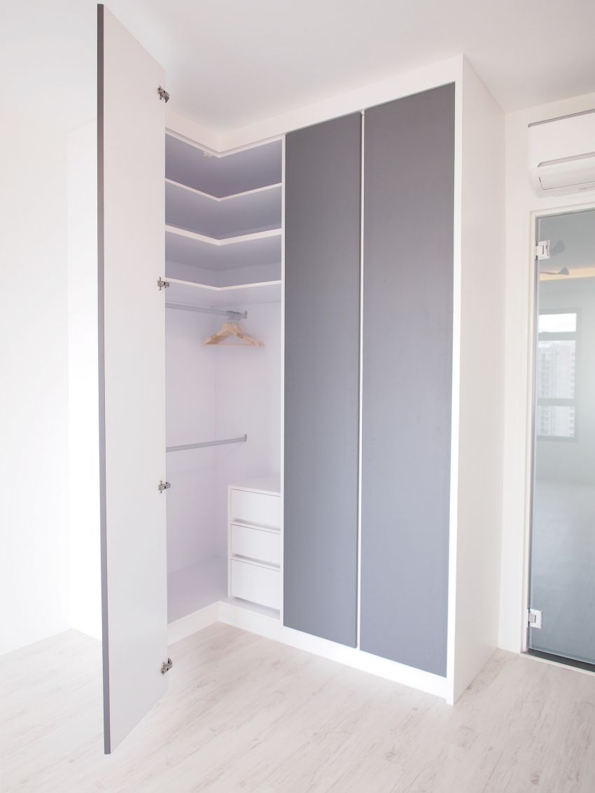Minimalist, Scandinavian Design - Bedroom - HDB 5 Room - Design by The Minimalist Society Pte Ltd