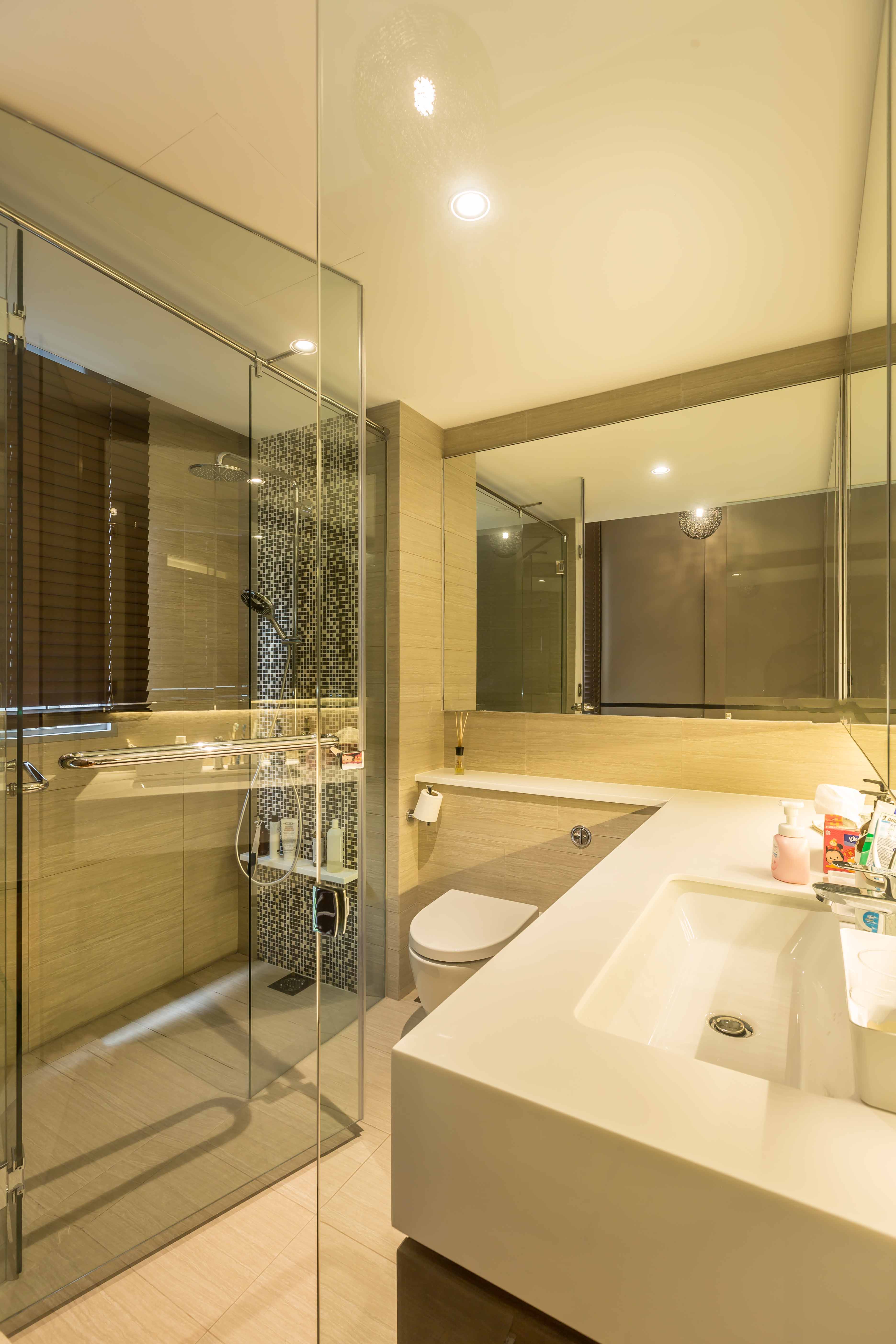 Contemporary, Modern Design - Bathroom - Condominium - Design by The Orange Cube Pte Ltd