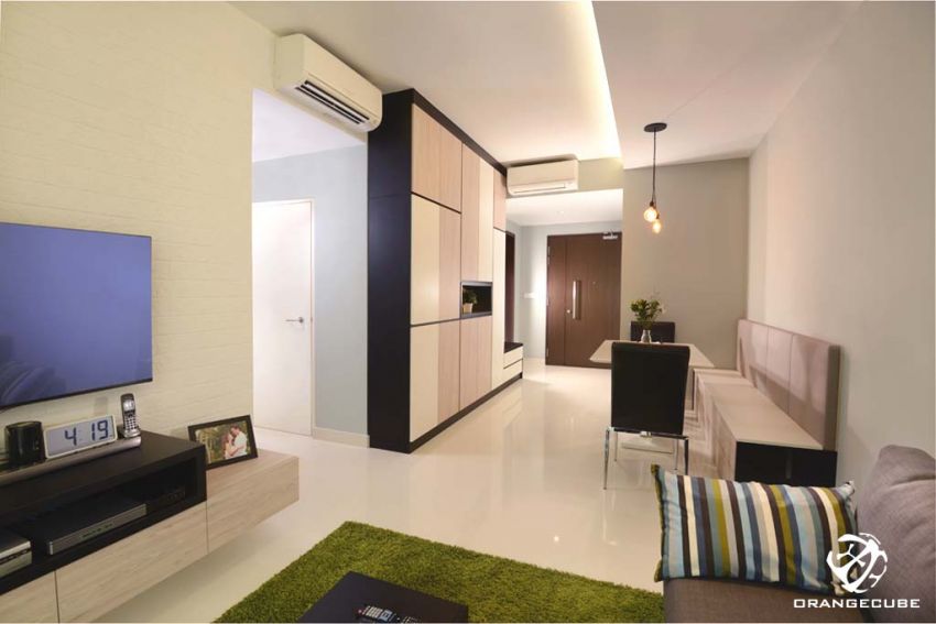 Contemporary Design - Living Room - Condominium - Design by The Orange Cube Pte Ltd