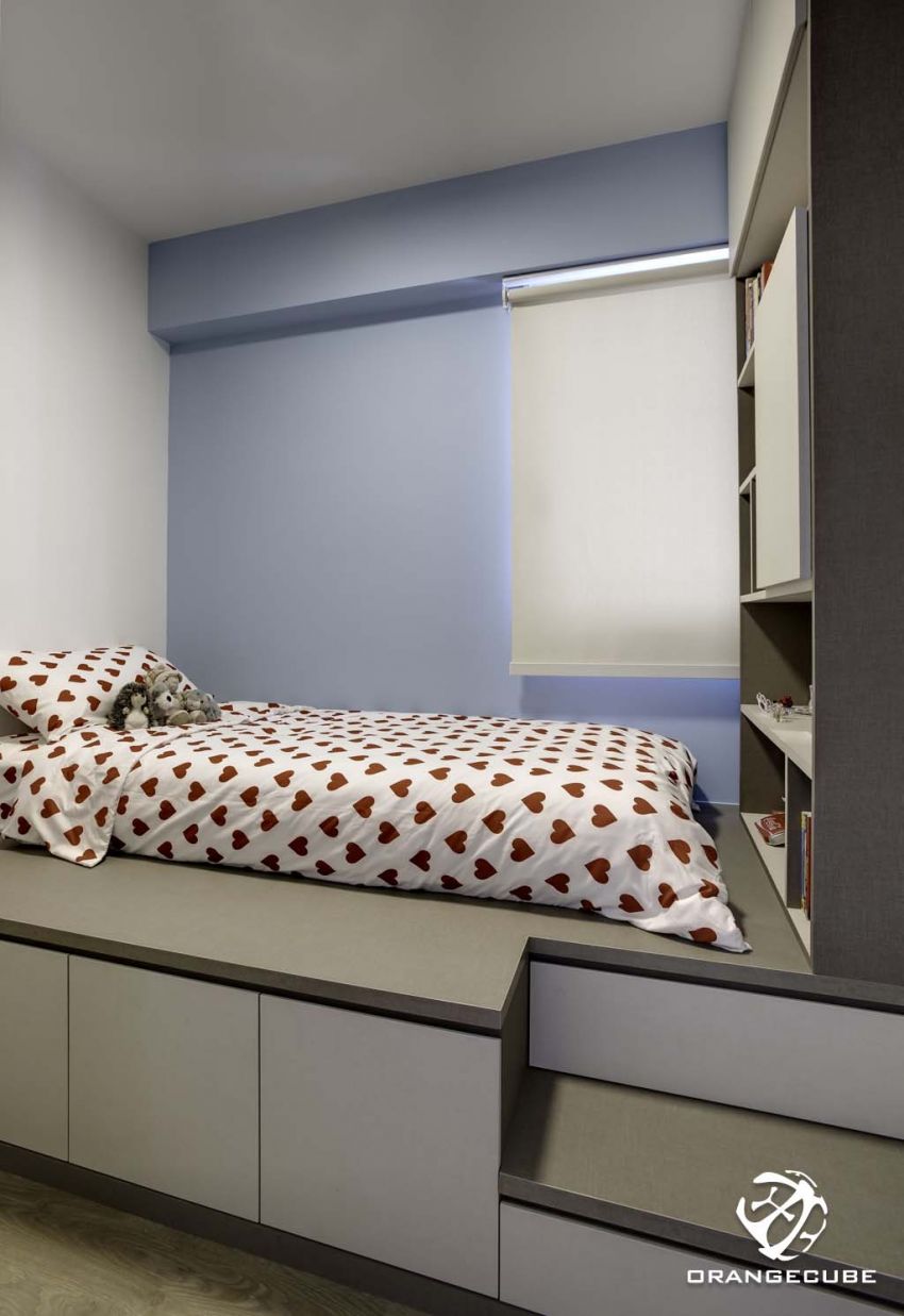Contemporary, Scandinavian Design - Bedroom - HDB 5 Room - Design by The Orange Cube Pte Ltd
