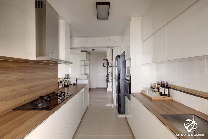 Contemporary, Scandinavian Design - Kitchen - HDB 5 Room - Design by The Orange Cube Pte Ltd