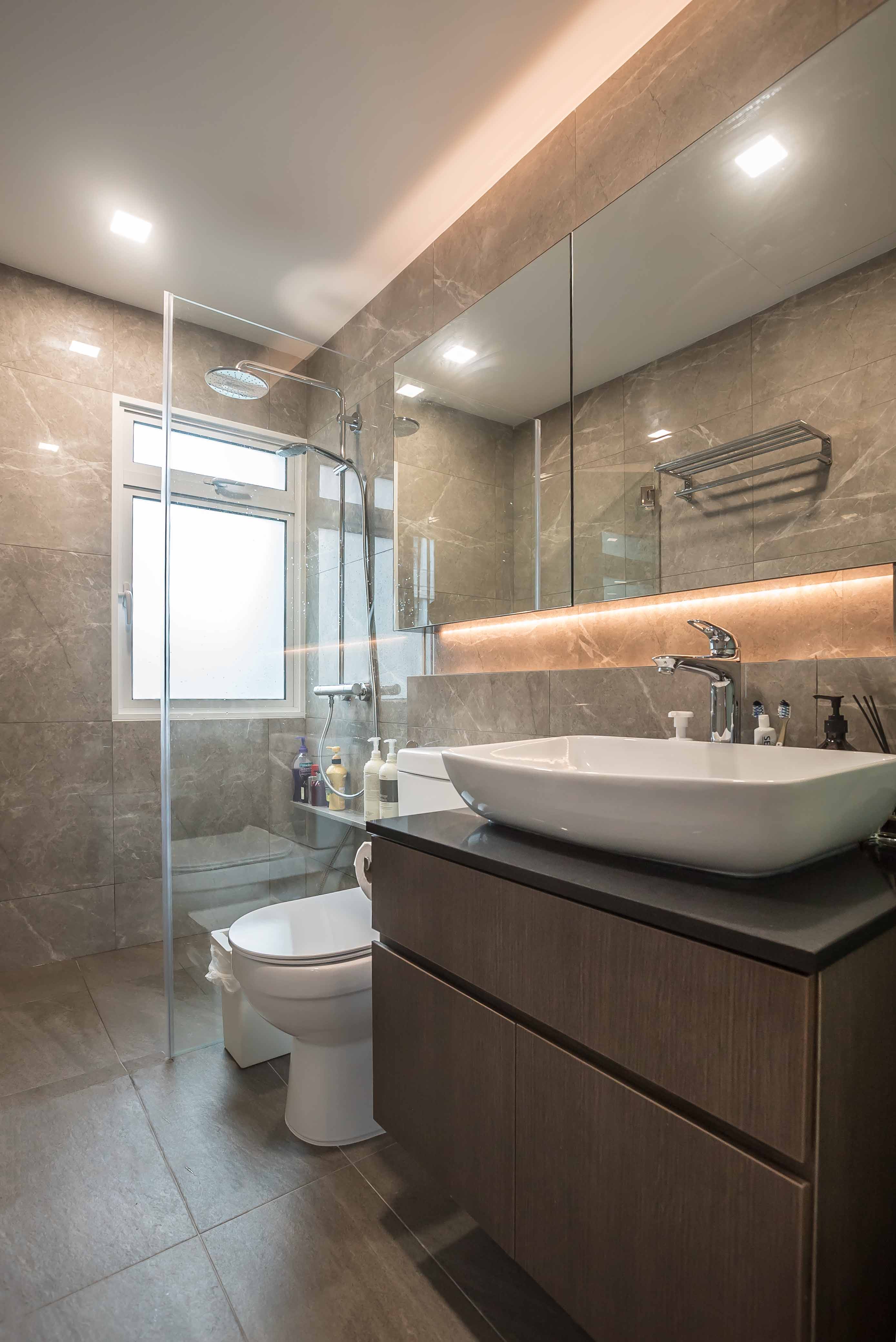 Classical Design - Bathroom - Condominium - Design by The Orange Cube Pte Ltd