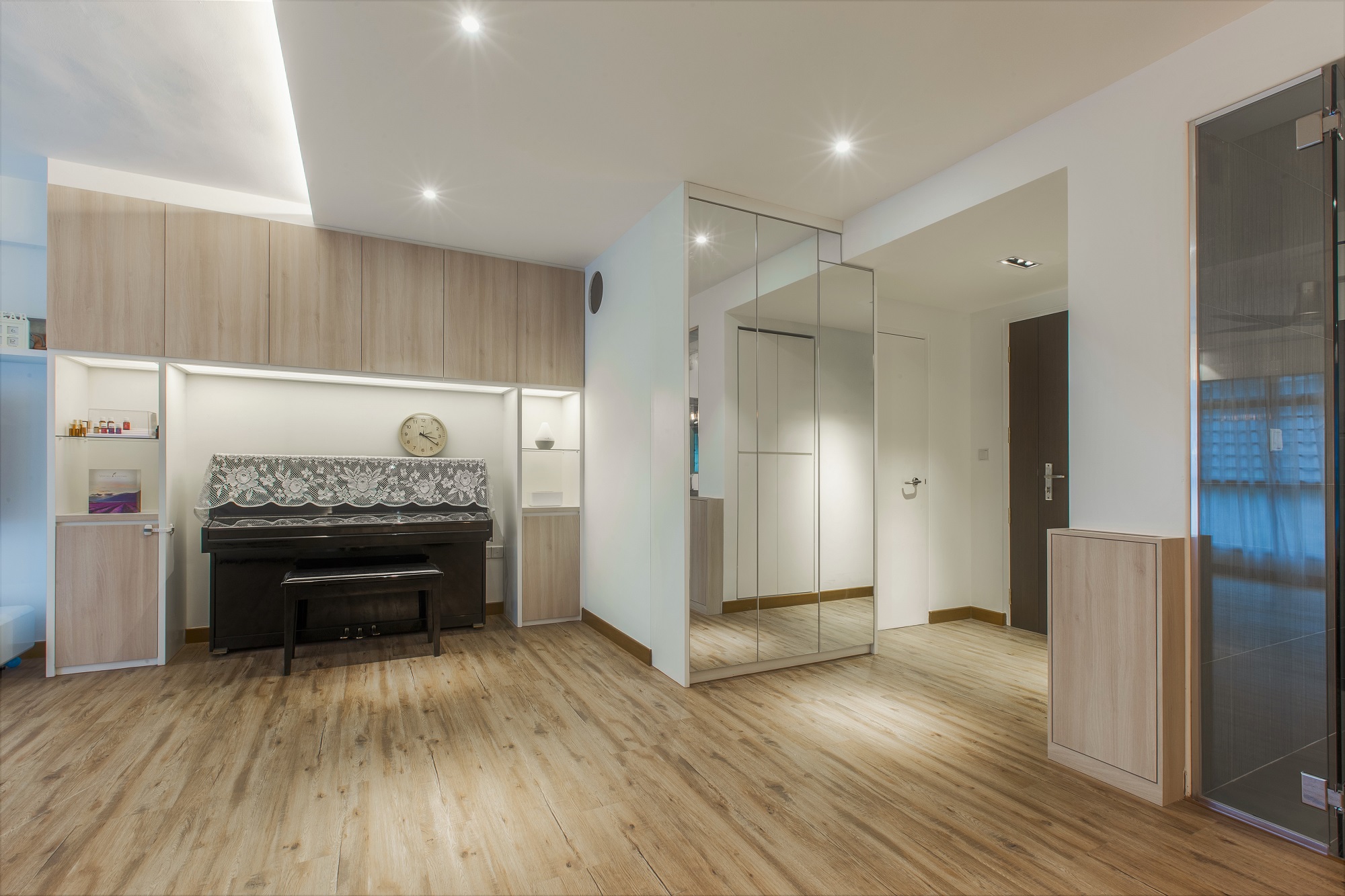 Minimalist, Resort Design - Living Room - HDB 5 Room - Design by TBG Interior Design