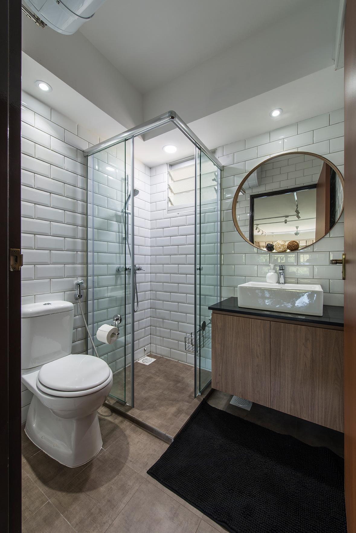 Country Design - Bathroom - HDB 4 Room - Design by TBG Interior Design