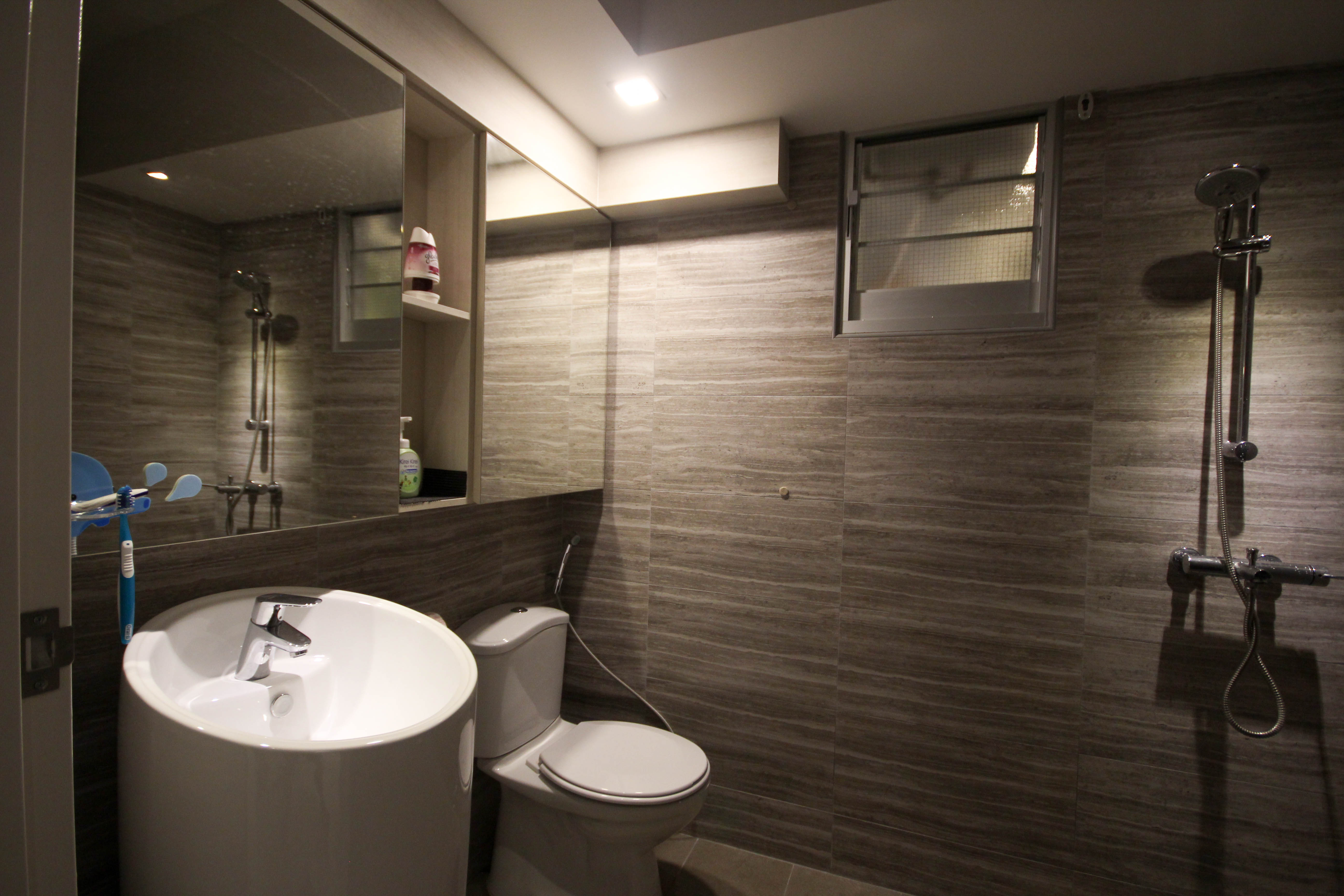 Classical, Country Design - Bathroom - HDB 5 Room - Design by TBG Interior Design