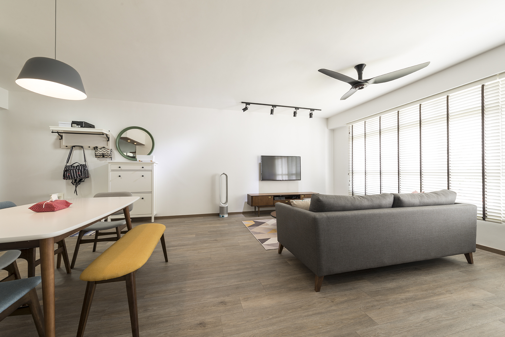 Country, Minimalist, Rustic Design - Living Room - HDB 5 Room - Design by TBG Interior Design
