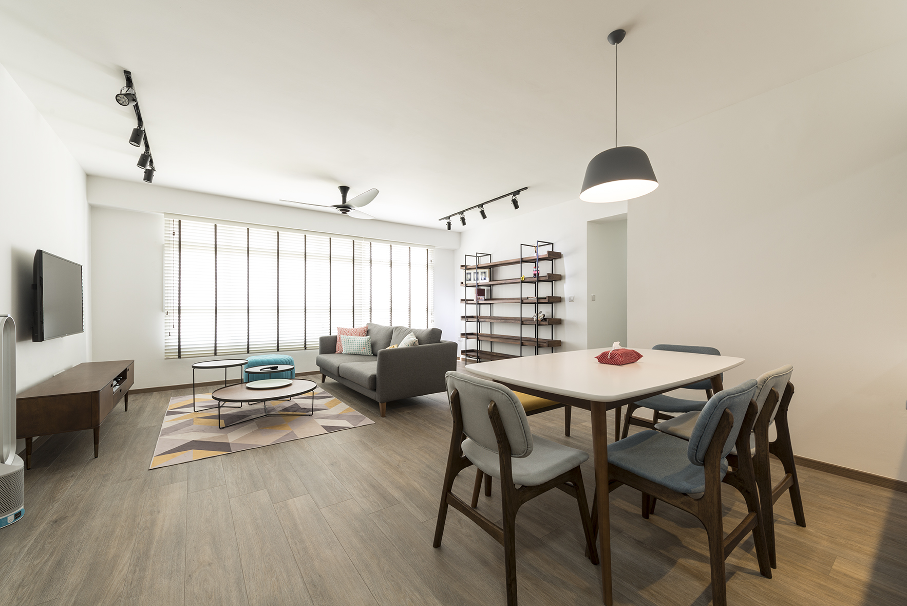 Country, Minimalist, Rustic Design - Living Room - HDB 5 Room - Design by TBG Interior Design